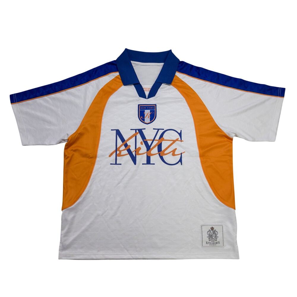 Kith New York Edison Soccer Polo Jersey Size L